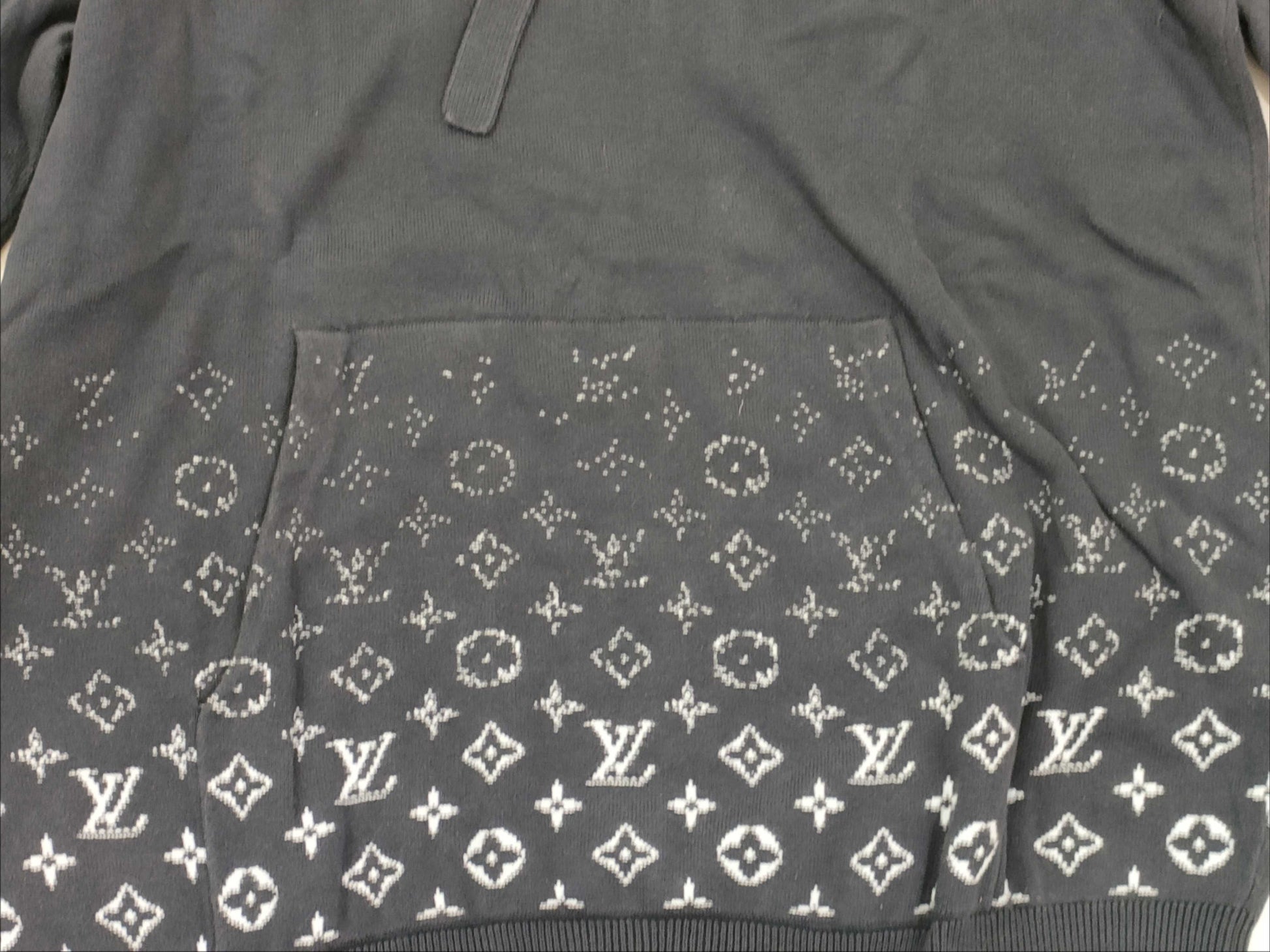 LOUIS VUITTON Monogram Hoodie L Tops