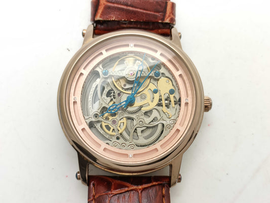 SONNE × HAORI Back Skelton H002 Men's Watch