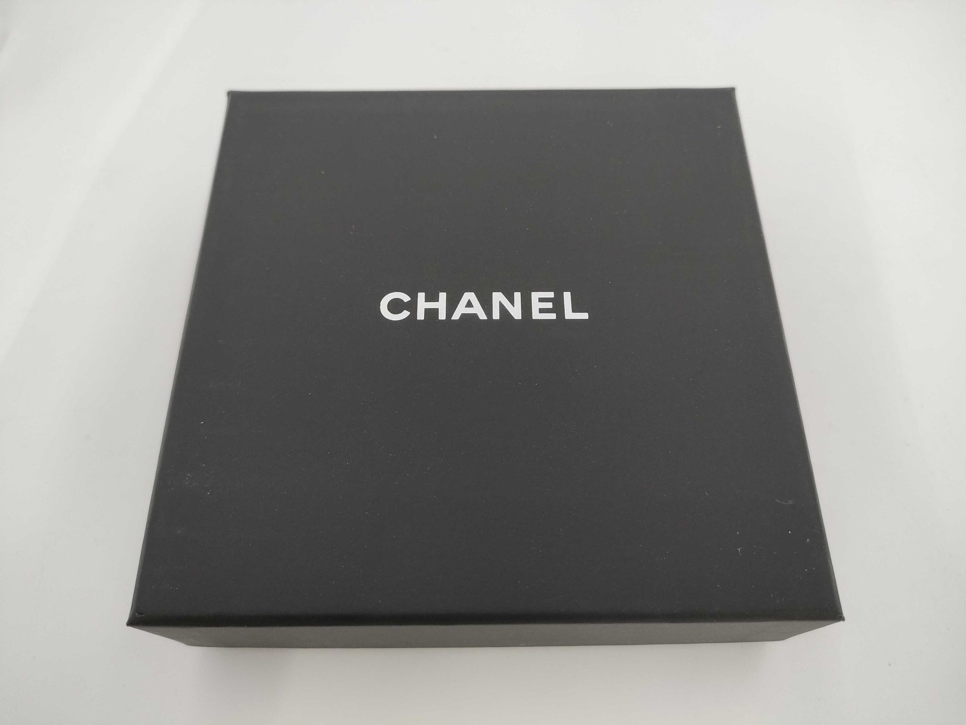 CHANEL A22K Hoop Earrings Coco Mark Cube Earrings