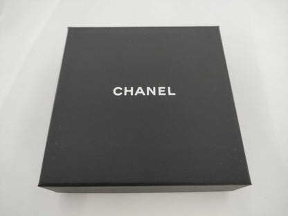 CHANEL A22K Hoop Earrings Coco Mark Cube Earrings