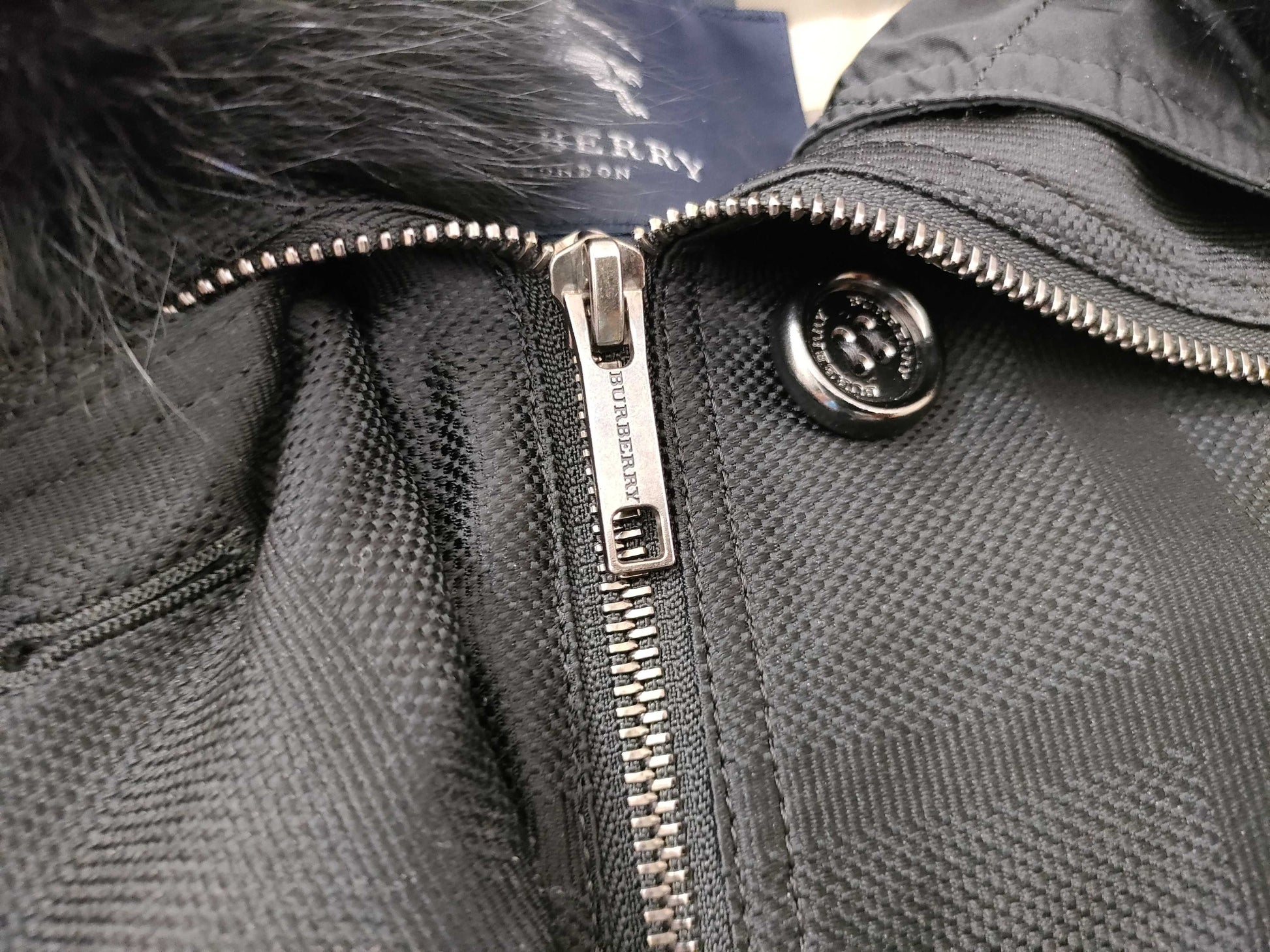 BURBERRY Checked Coat