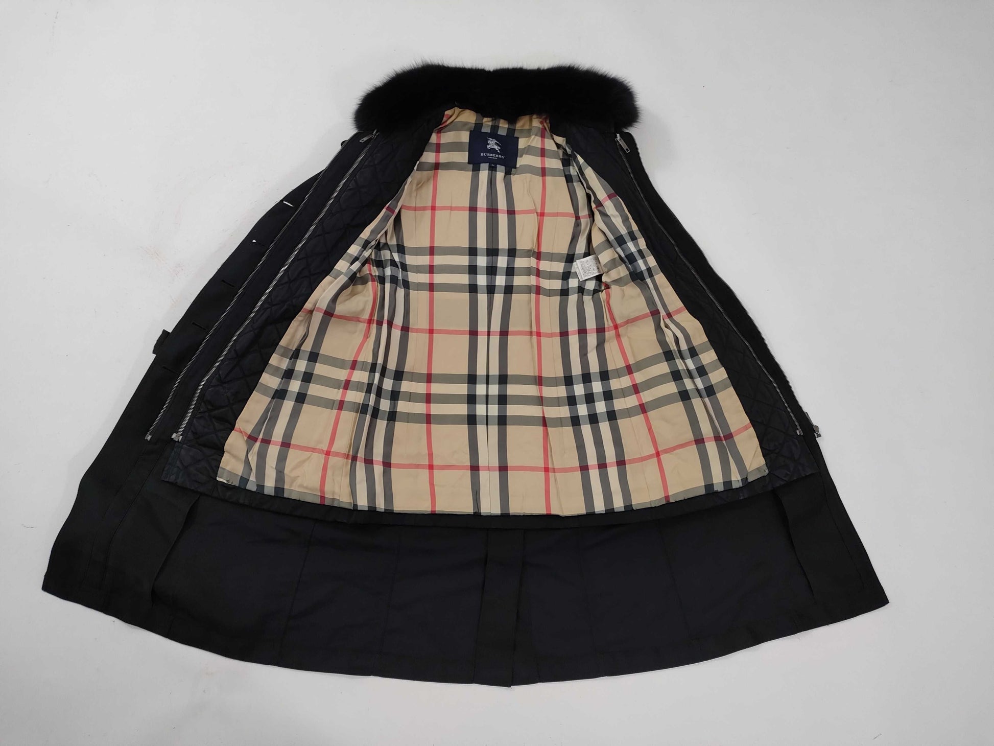 BURBERRY Checked Coat