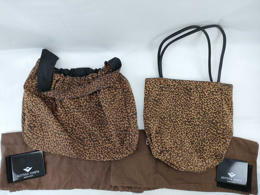 BOTTEGA VENETA Leopard Print Tote Bag *2