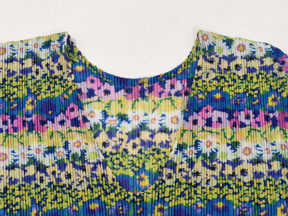 ISSEY MIYAKE Pleats Please Multicolor Tops Tops