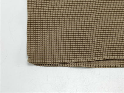 ISSEY MIYAKE ME Tops Brown Solid Tops