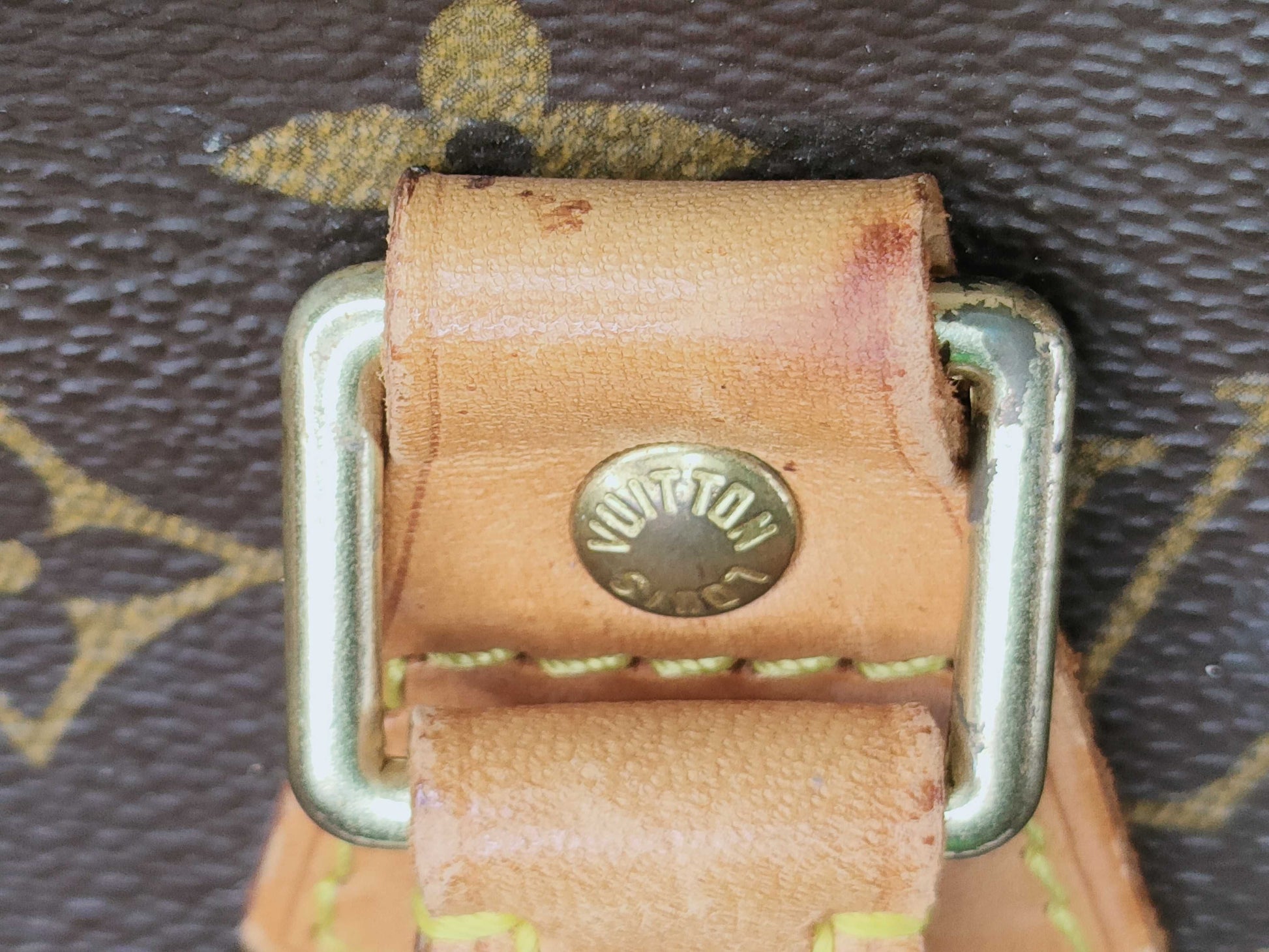 LOUIS VUITTON M51140 Monogram Sac Plat Tote Bag