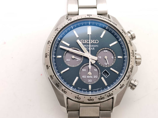 SEIKO Solar Chronograph V175-0FA0 Men's Watch