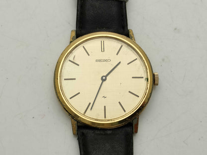 SEIKO 2220 0180/Gold Dial Women's Watch