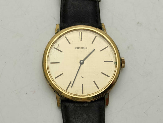 SEIKO 2220 0180/Gold Dial Women's Watch