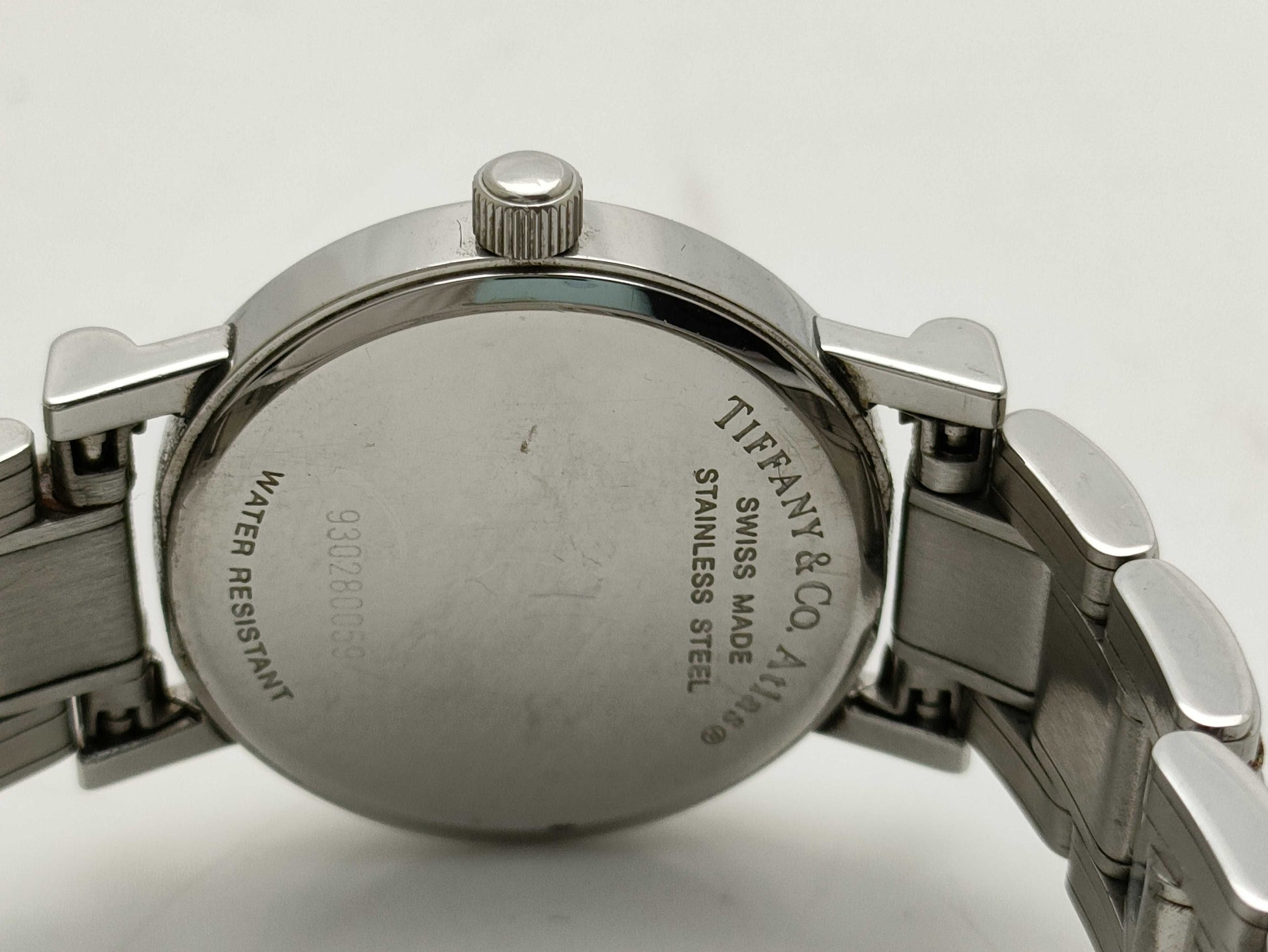 Tiffany & Co. Atlas Black Dial Women's Watch