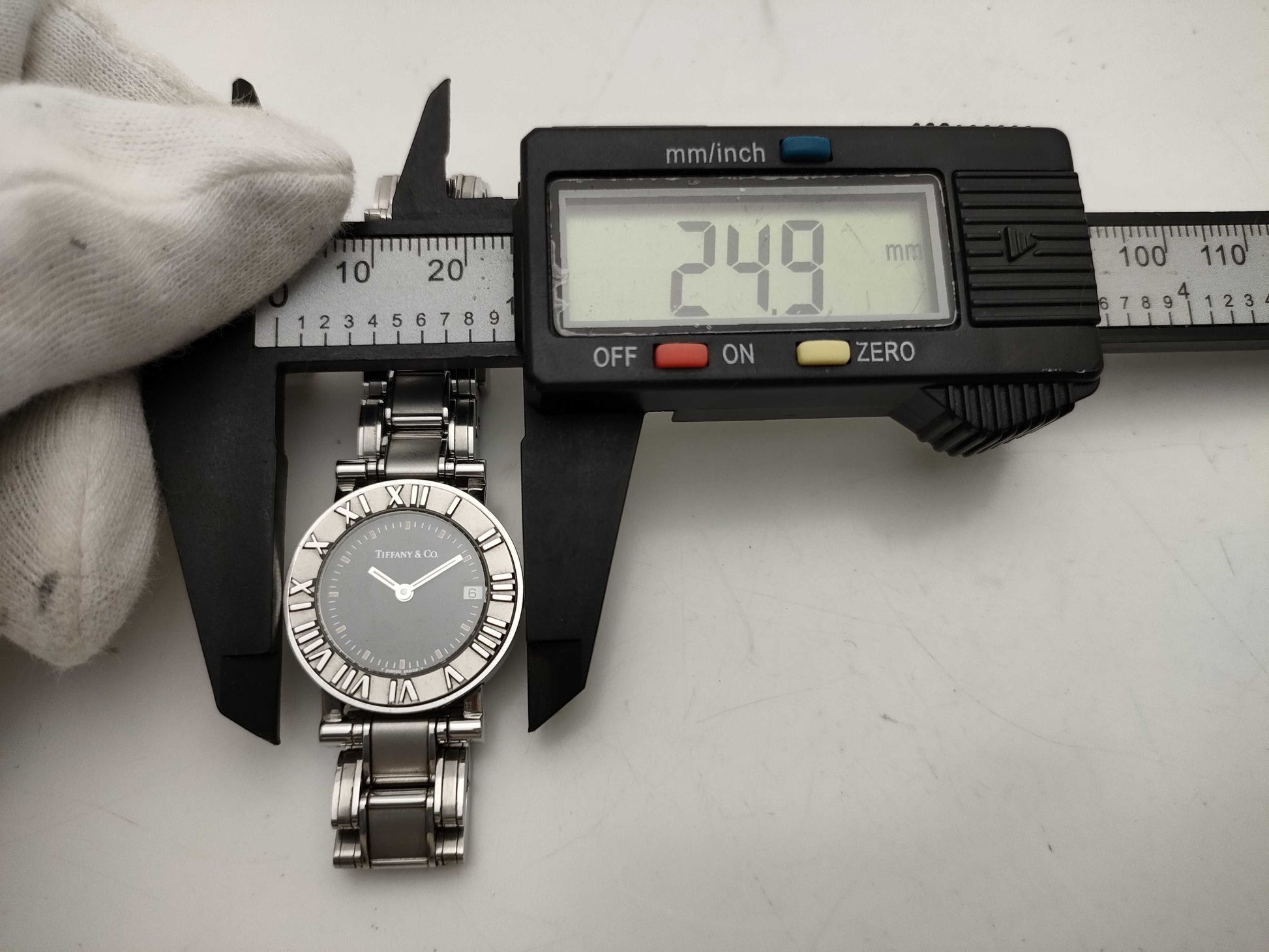 Tiffany & Co. Atlas Black Dial Women's Watch