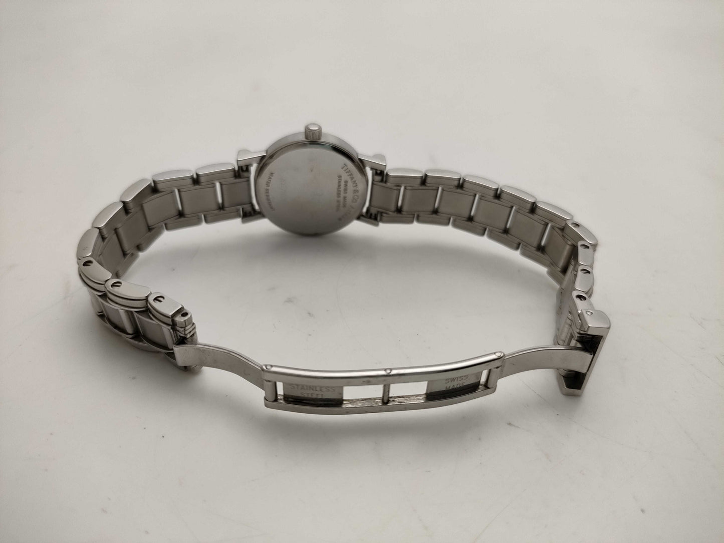 Tiffany & Co. Atlas Black Dial Women's Watch