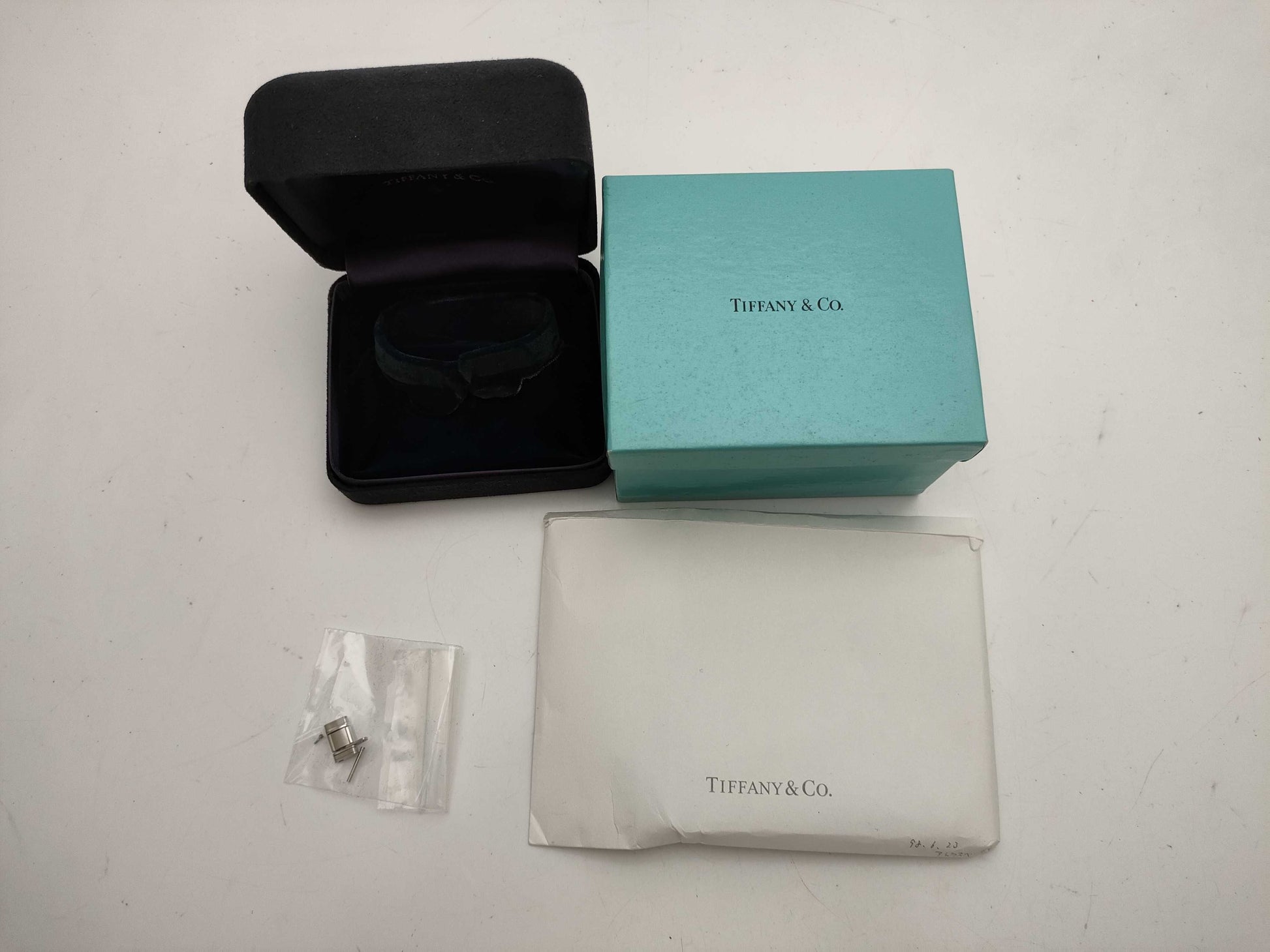 Tiffany & Co. Atlas Black Dial Women's Watch