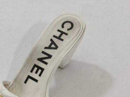 CHANEL Matelasse Coco Mules