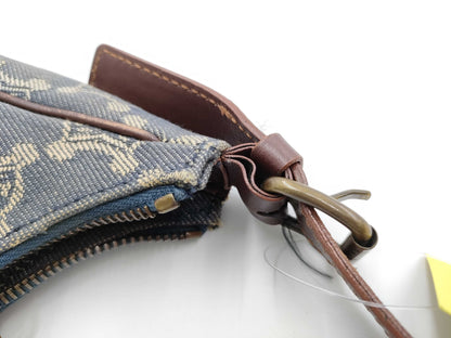CELINE denim one-shoulder bag handbag