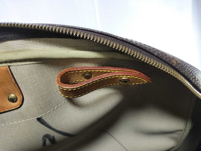 LOUIS VUITTON VI0918 Monogram M41392 Alize de Poche Boston Bag with Strap