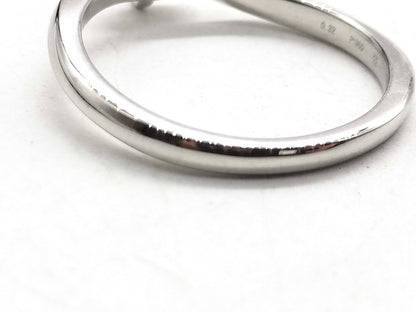 NIWAKA D0.32ct Diamond PT950 3.4g Ring 