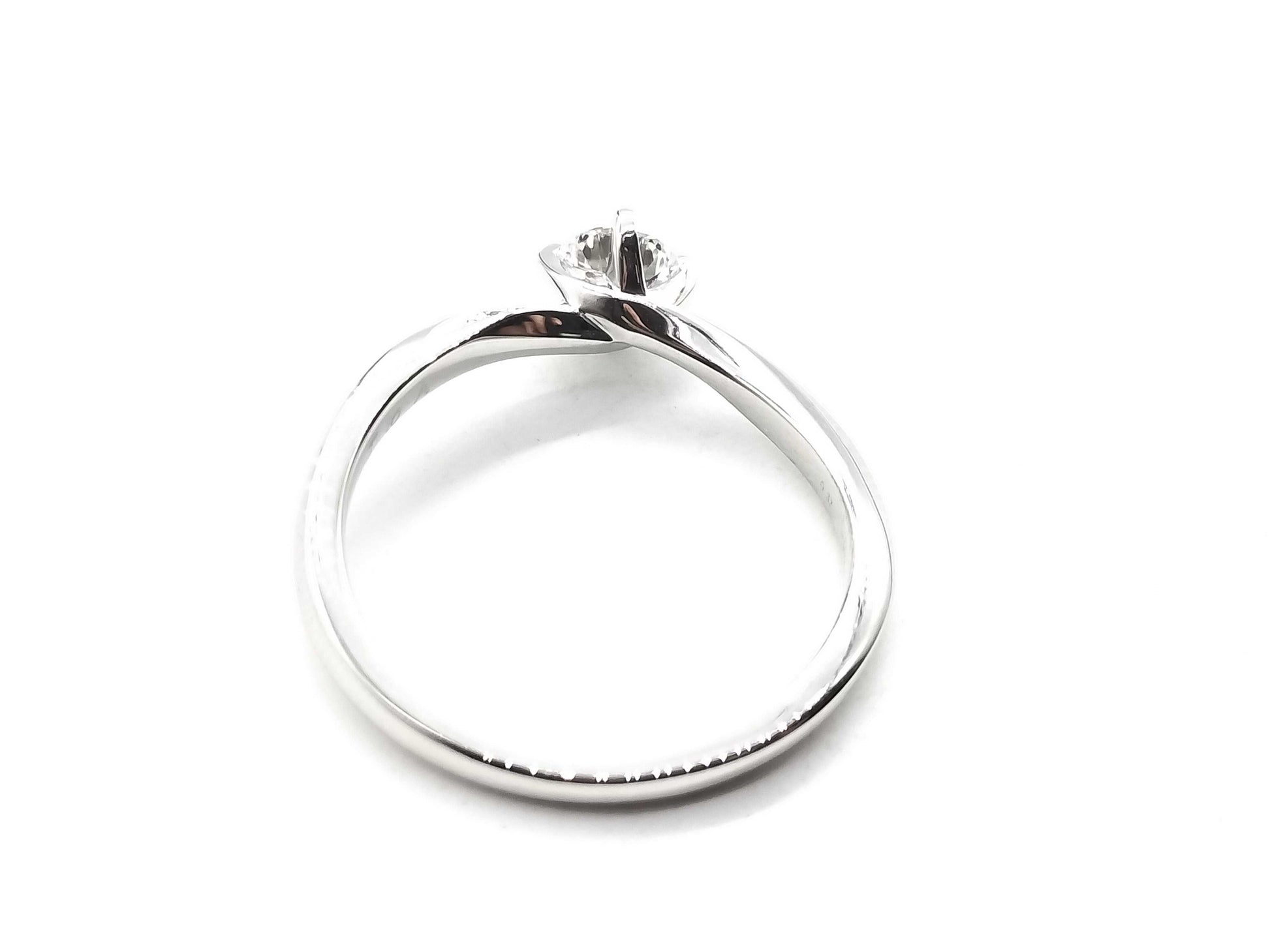 NIWAKA D0.32ct Diamond PT950 3.4g Ring 