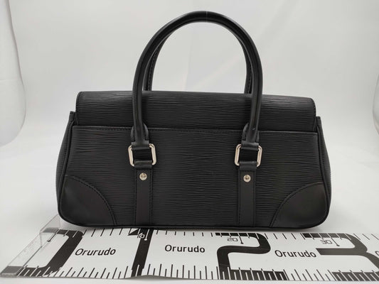 LOUIS VUITTON Epi Segur PM Noir M58822 Handbag