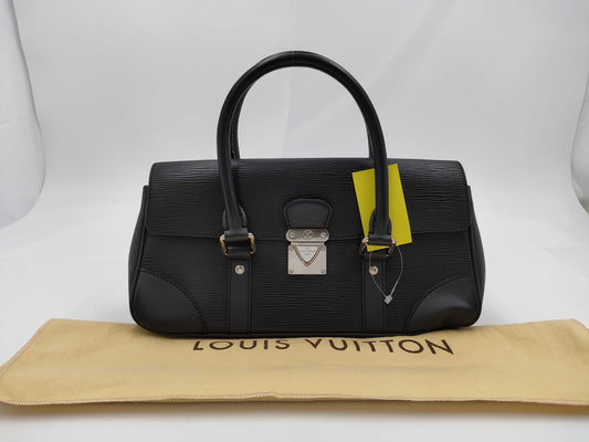LOUIS VUITTON Epi Segur PM Noir M58822 Handbag