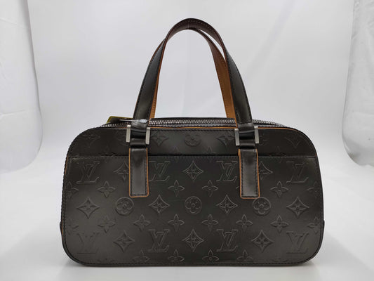 LOUIS VUITTON Monogram Matte Shelton M55175 Handbag