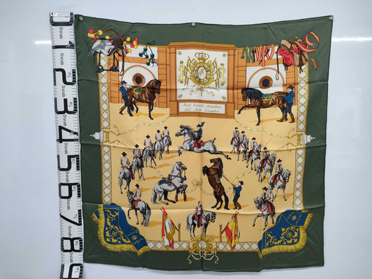 HERMES Royal Andalusian Equestrian Scarf