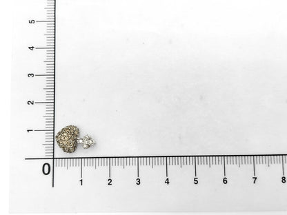 D 0.50ct/0.03ct K18WG 1.4g Pendant Top 