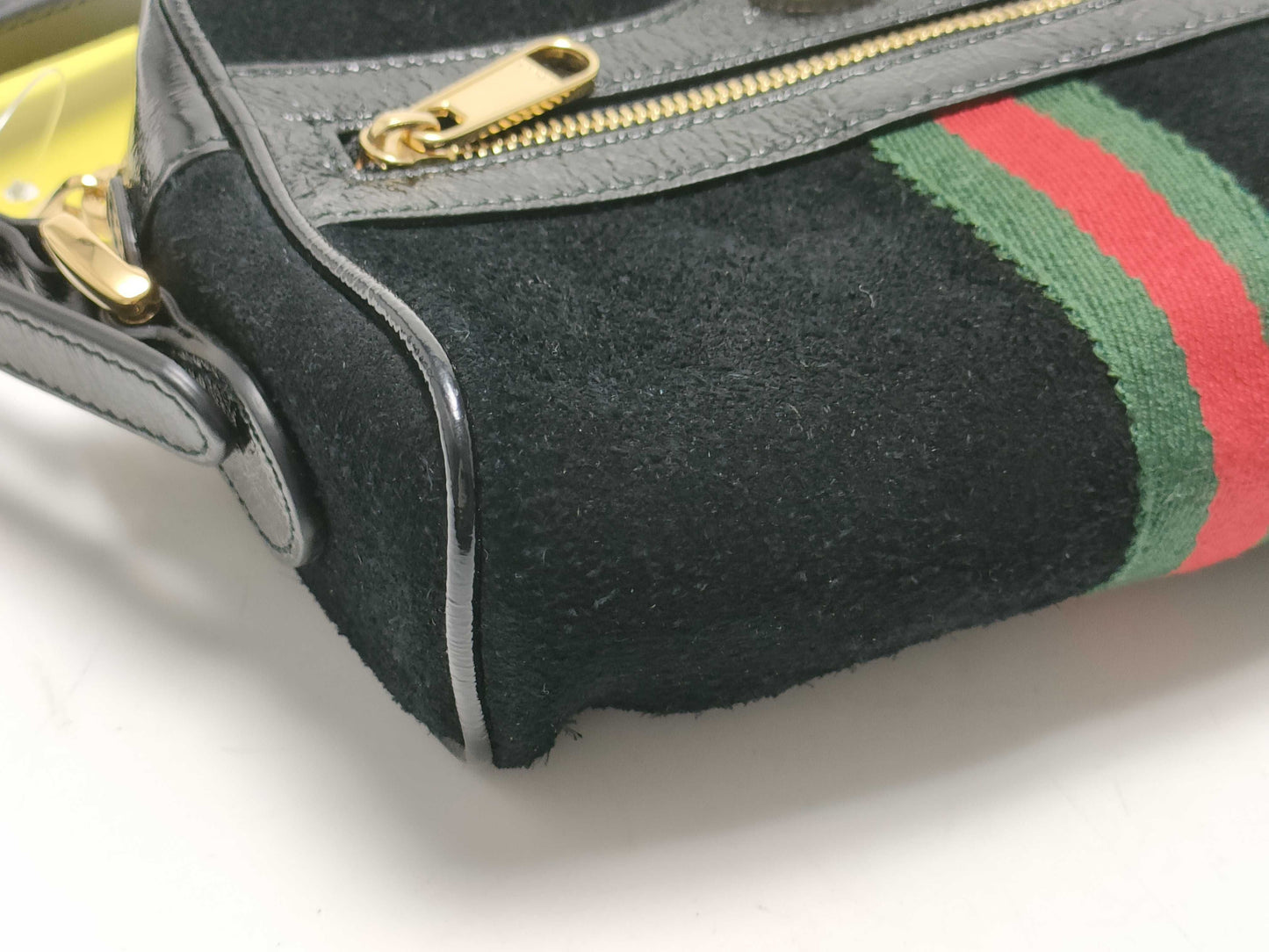 GUCCI Ophidia Suede Shoulder Bag Shoulder Bag