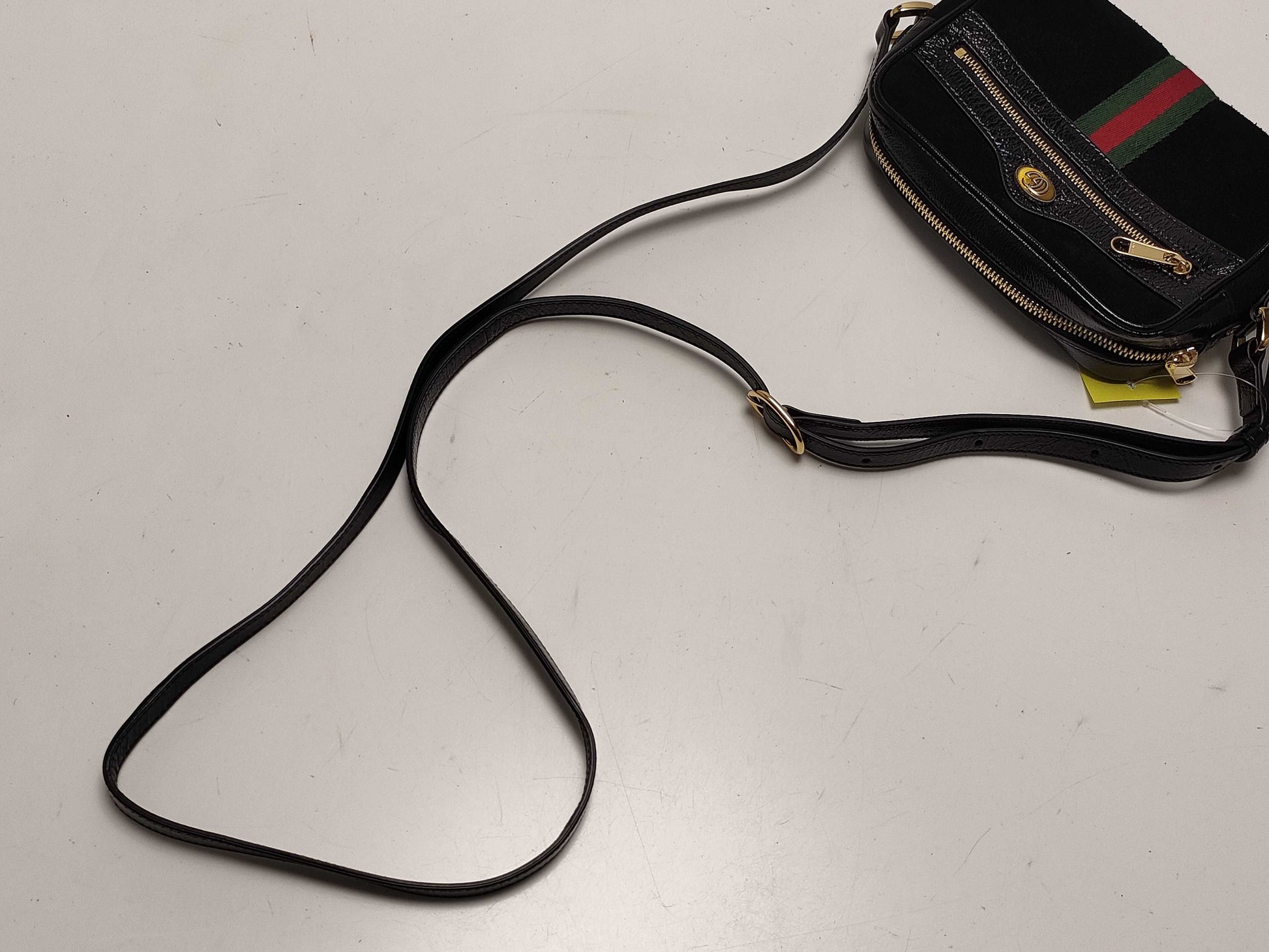 GUCCI Ophidia Suede Shoulder Bag Shoulder Bag