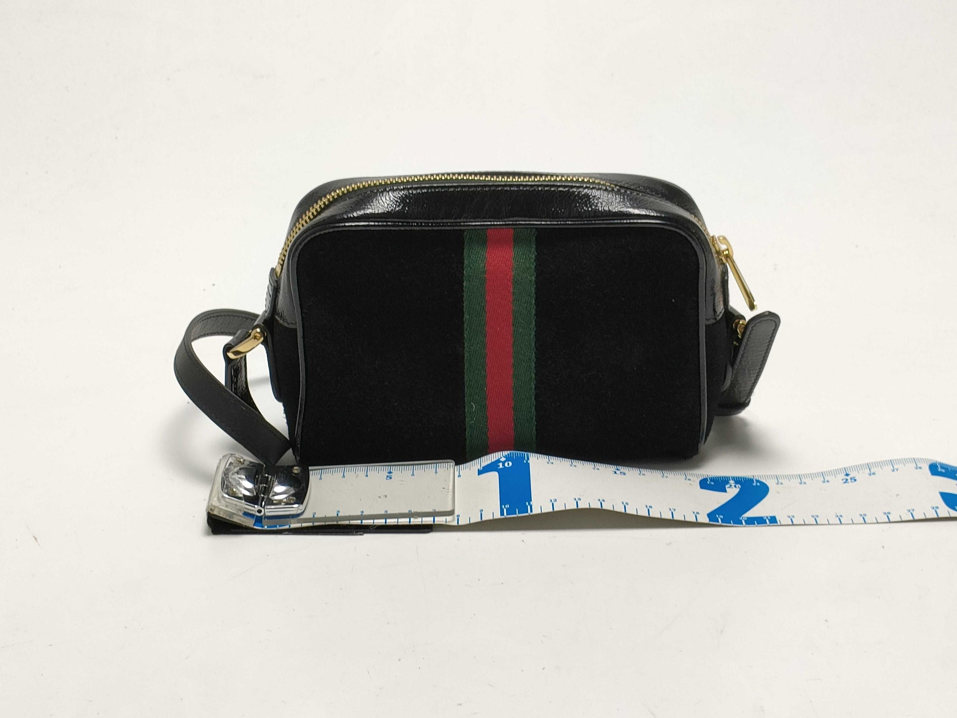 GUCCI Ophidia Suede Shoulder Bag Shoulder Bag