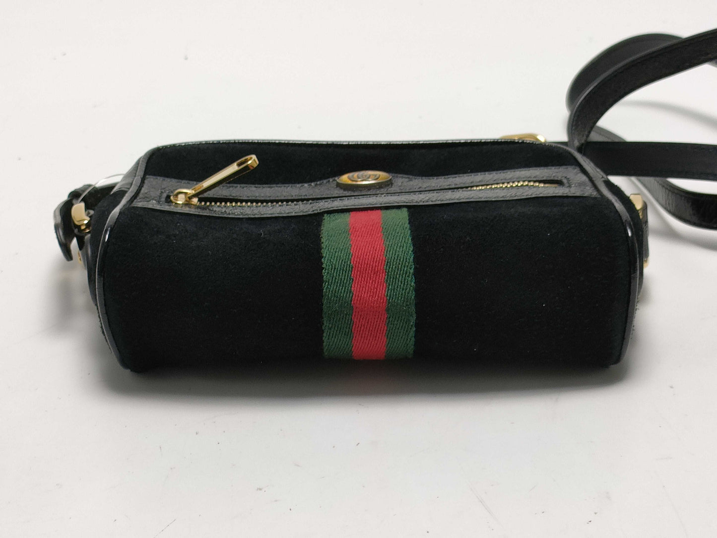 GUCCI Ophidia Suede Shoulder Bag Shoulder Bag