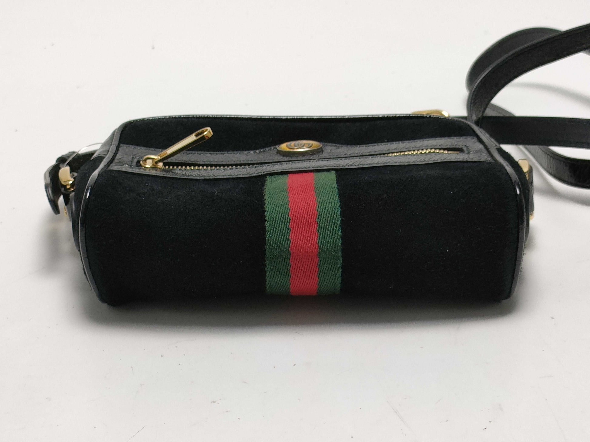 GUCCI Ophidia Suede Shoulder Bag Shoulder Bag