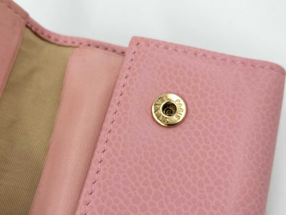 CHANEL Caviar Skin Coco Mark 6-Key Case Key Case/Key Holder