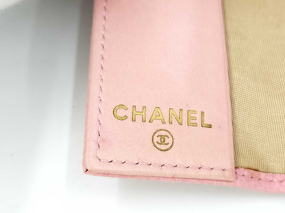 CHANEL Caviar Skin Coco Mark 6-Key Case Key Case/Key Holder