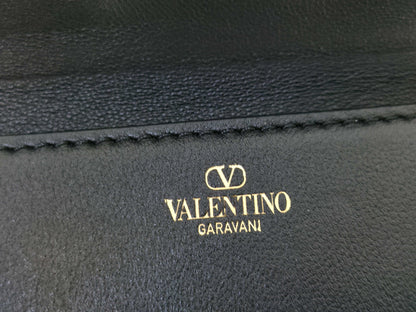 VALENTINO Calfskin/Loco 2-way Vanity Handbag