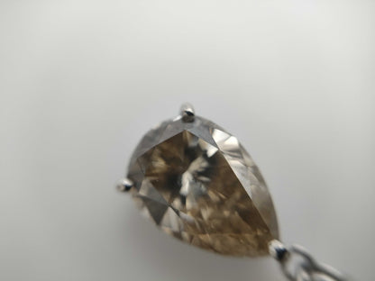 D2.780ct FD0.64ct PT900/PT850 8.0g Necklace 
