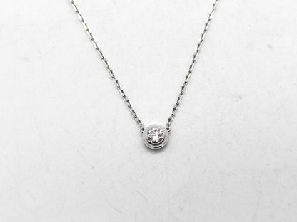 Cartier Amour 1PD WG Au750 3.1g Necklace 