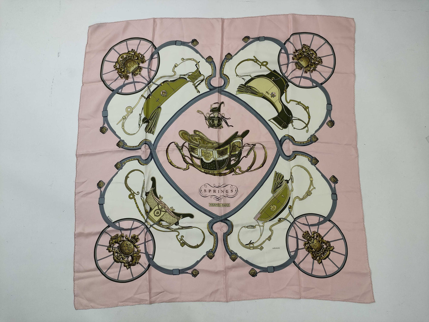 HERMES Carre Springs Scarf
