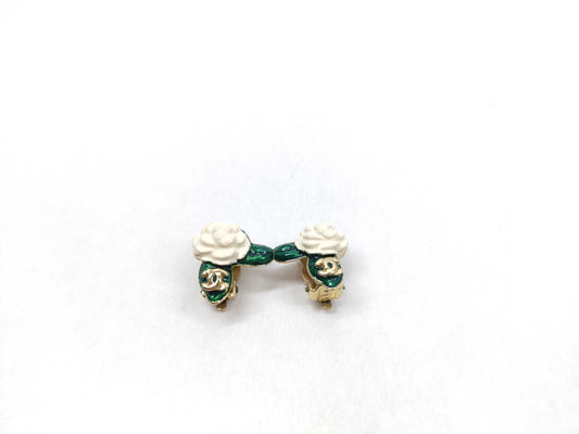 CHANEL Coco Mark Coco Rose Earrings 04A Earrings