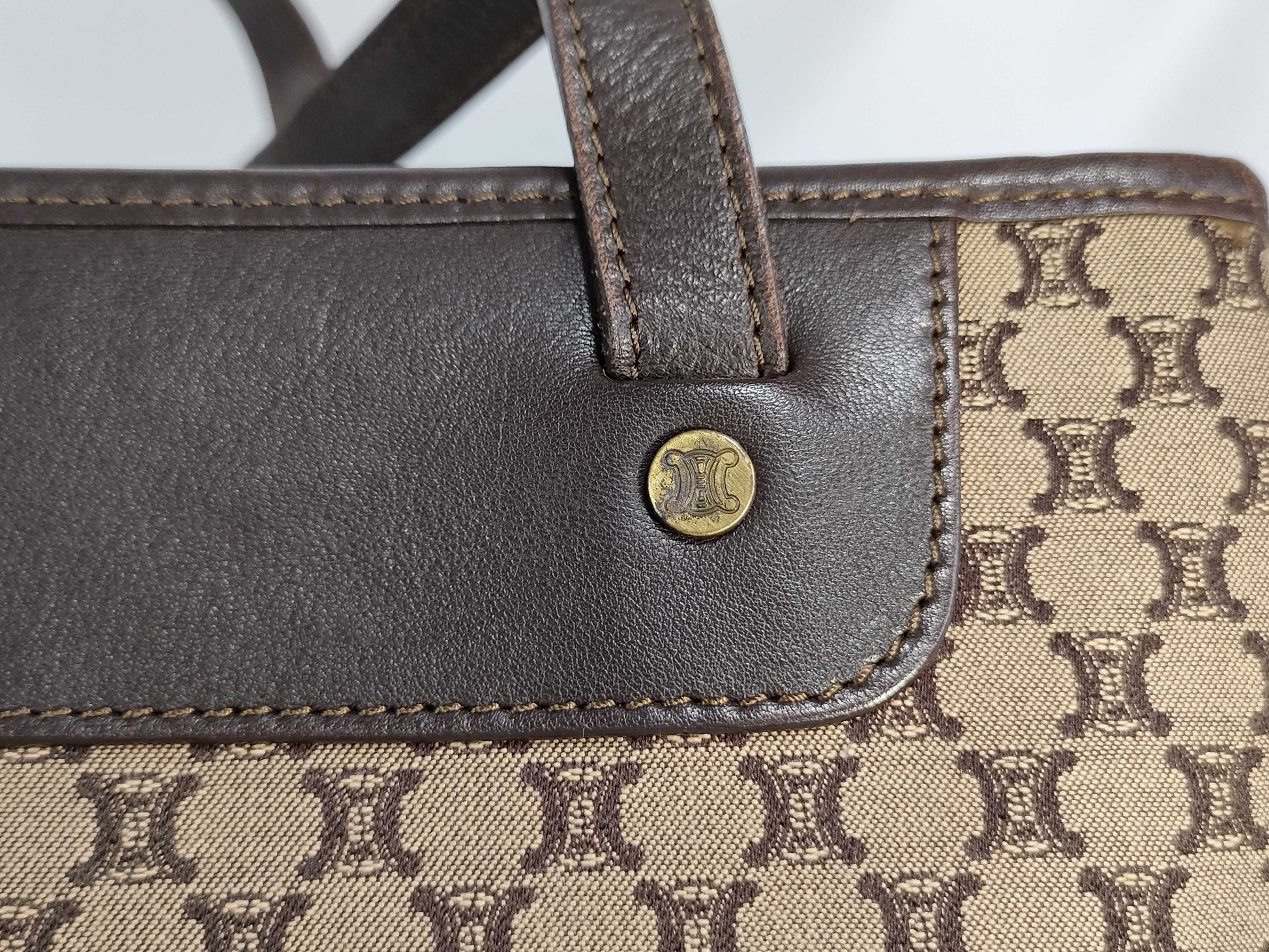 CELINE Canvas Tote Bag