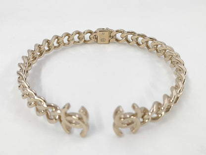 CHANEL B22C Choker Coco Mark Necklace