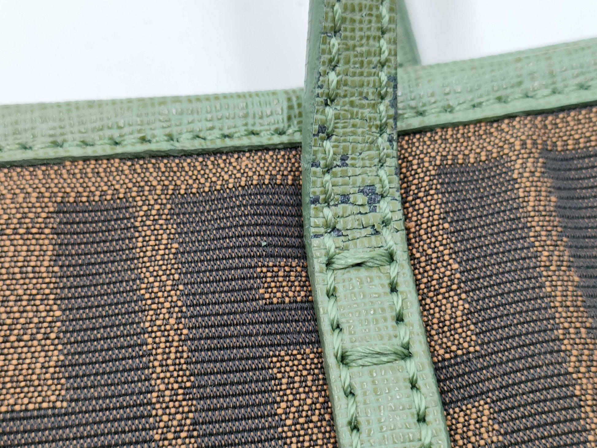 FENDI Zucca pattern canvas tote bag