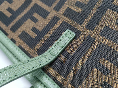 FENDI Zucca pattern canvas tote bag