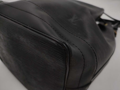 LOUIS VUITTON Epi Noe Drawstring Shoulder Bag M59002 Black