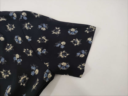 BURBERRY / Floral Print Short Sleeve Set / Navy Other Apparel