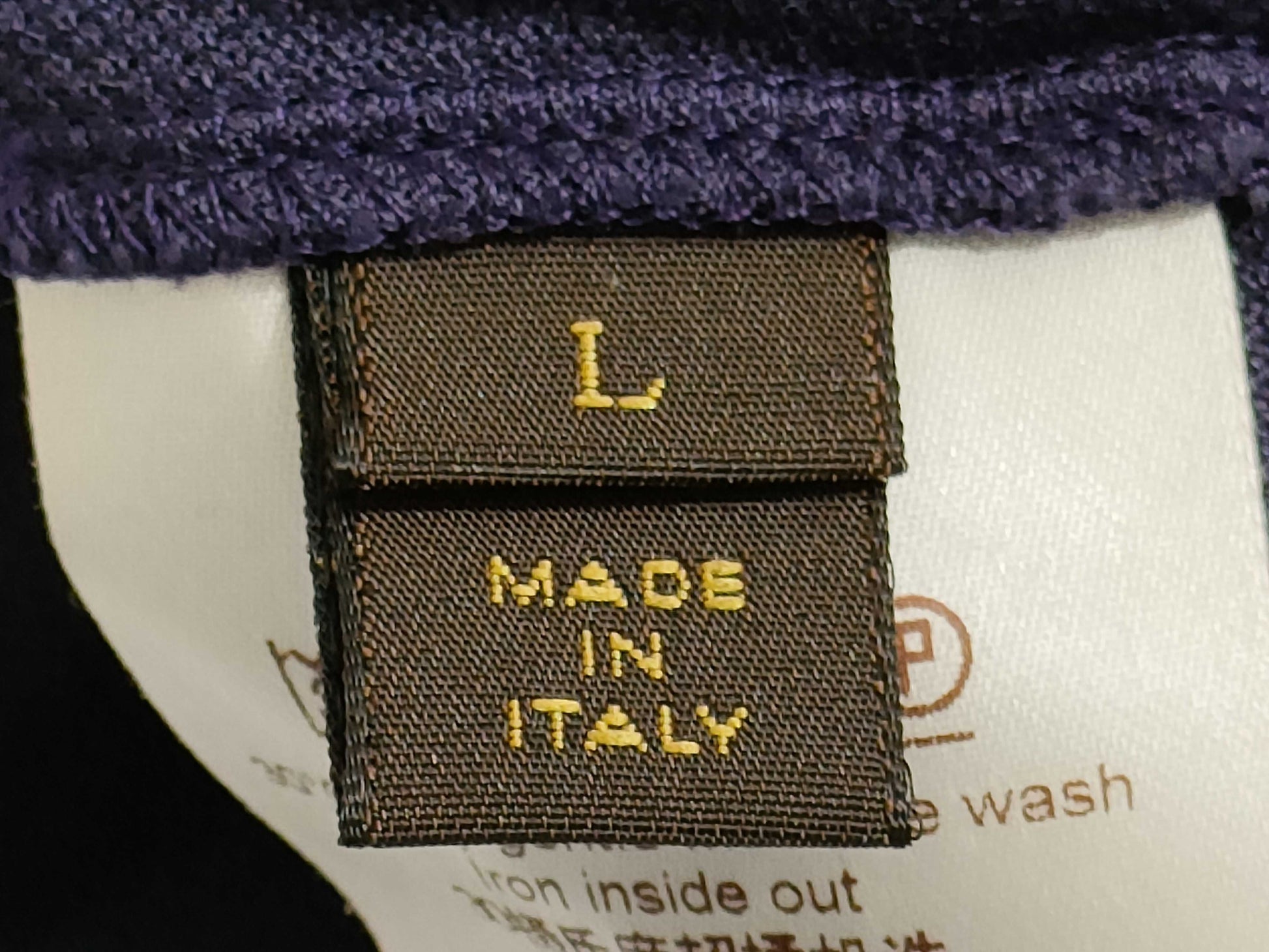 LOUIS VUITTON Polo Shirt Purple Tops