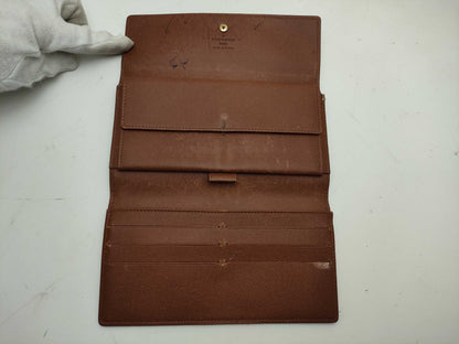 LOUIS VUITTON Monogram M61217 Portefeuille International Wallet