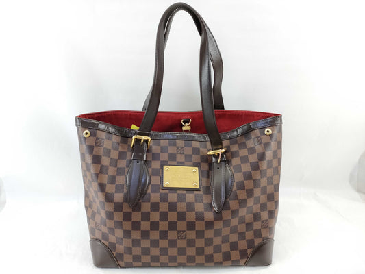 LOUIS VUITTON N51204 Damier Hampstead MM Tote Bag