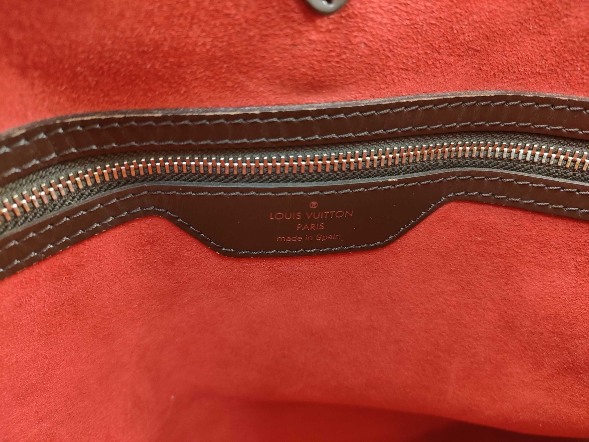 LOUIS VUITTON N51204 Damier Hampstead MM Tote Bag
