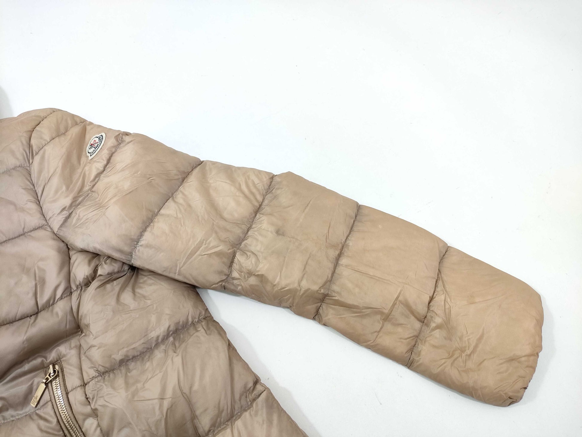 MONCLER Down Jacket/Beige Jacket